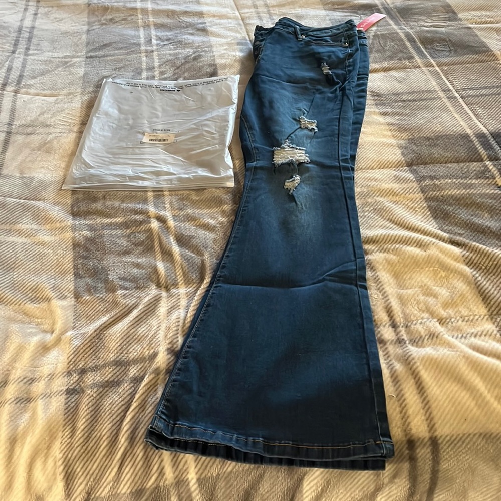 Jeans, new with tags sz 14 flare legged